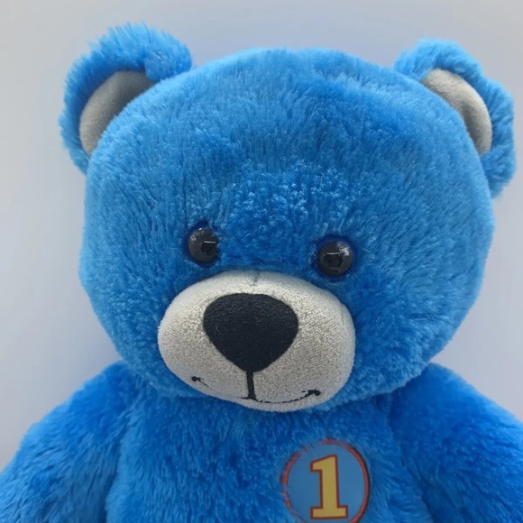 Build A Bear Thomas The Tank Engine Plush Soft Toy Used Condition Eye Damage - Picture 12 of 16